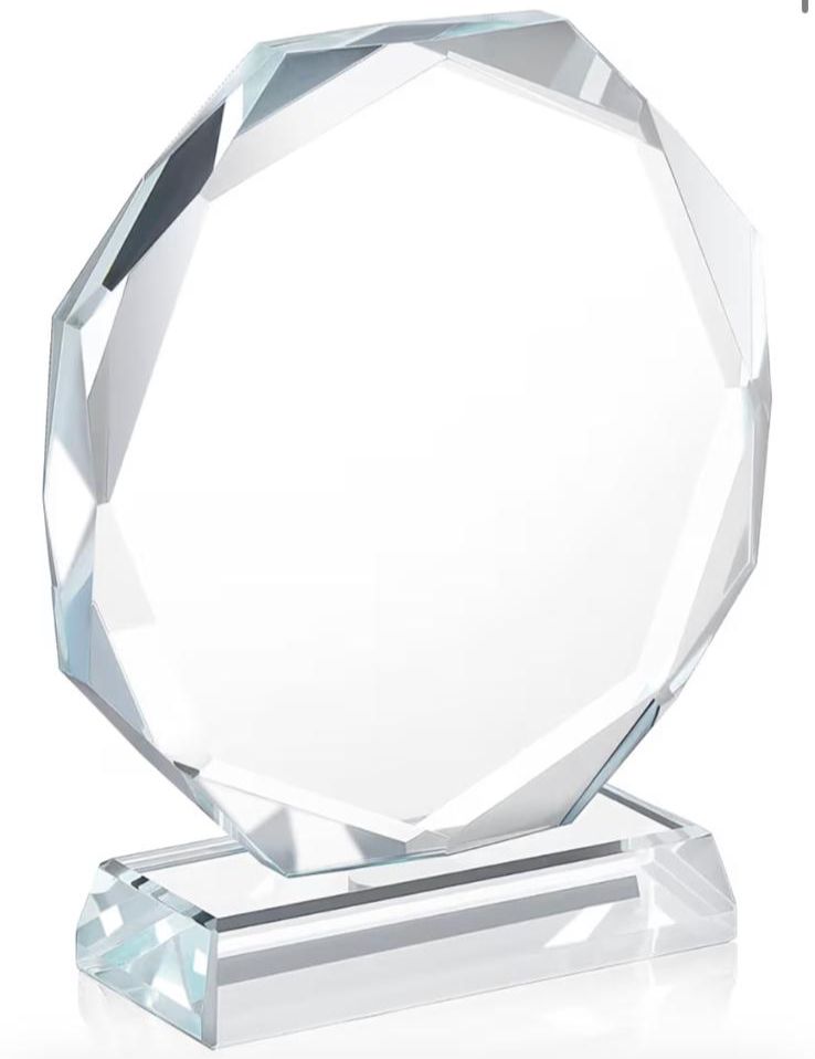 Personalized Award plaque - octagon