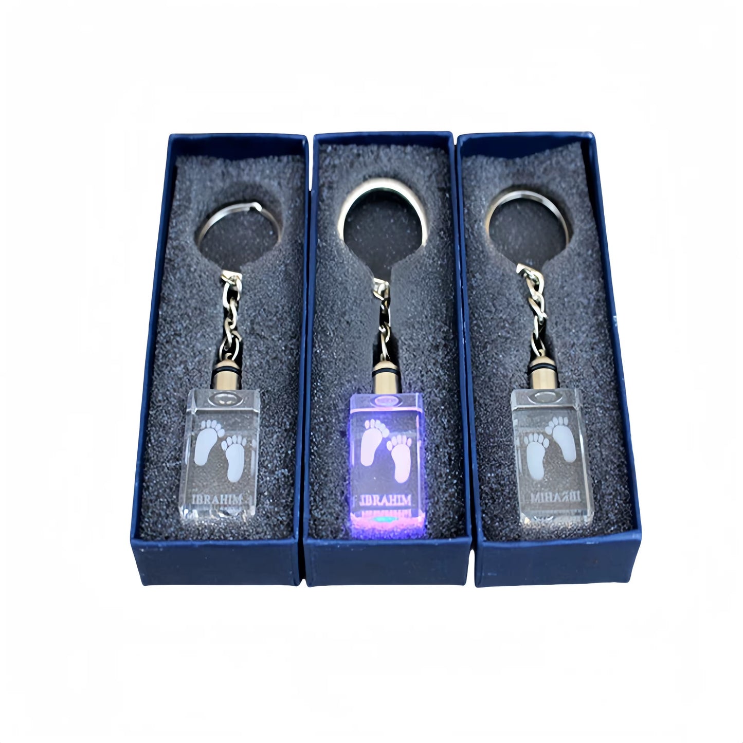 Personalized - Glass key holder